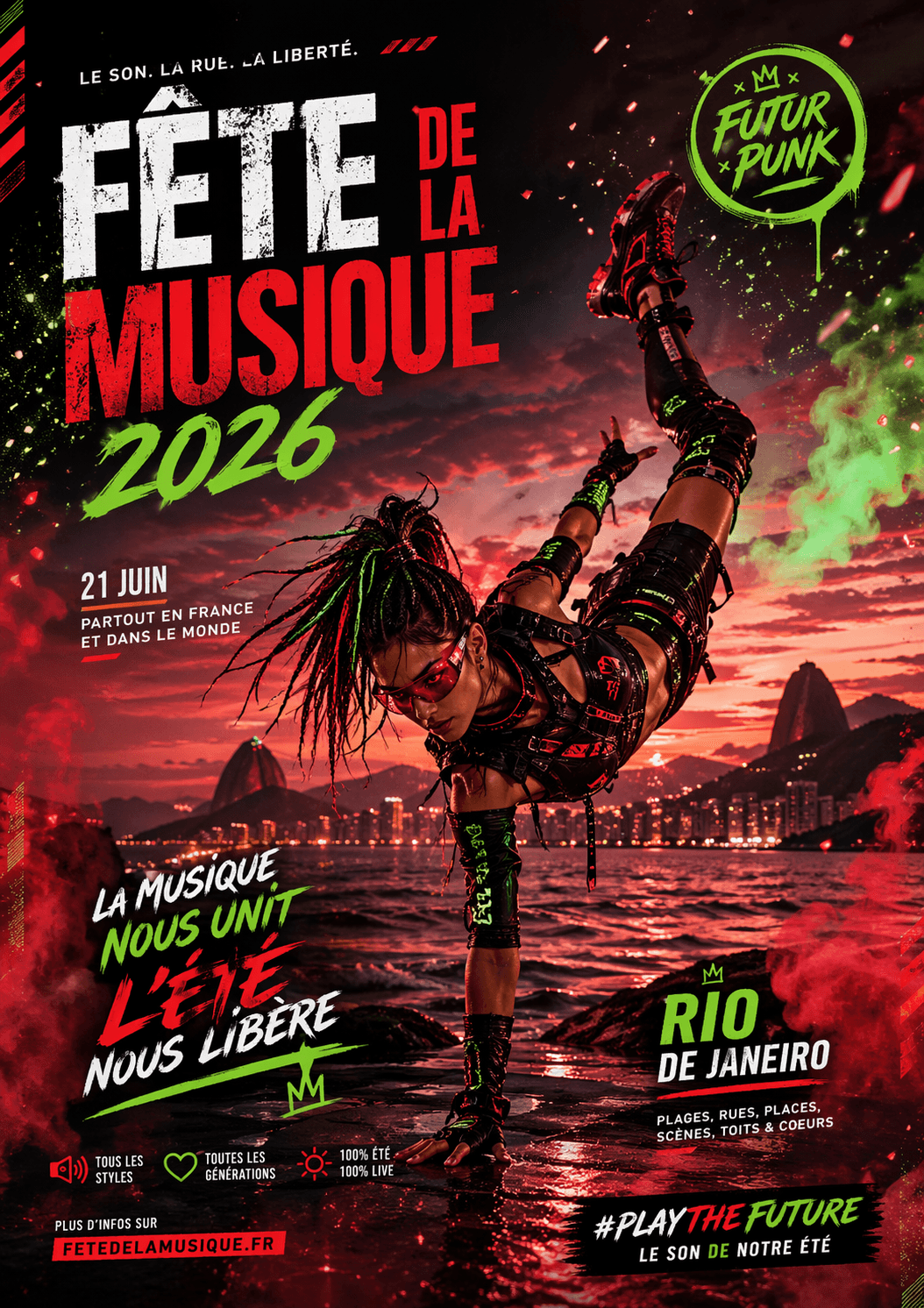 Affiche musicale publiée dans la galerie Gacrea